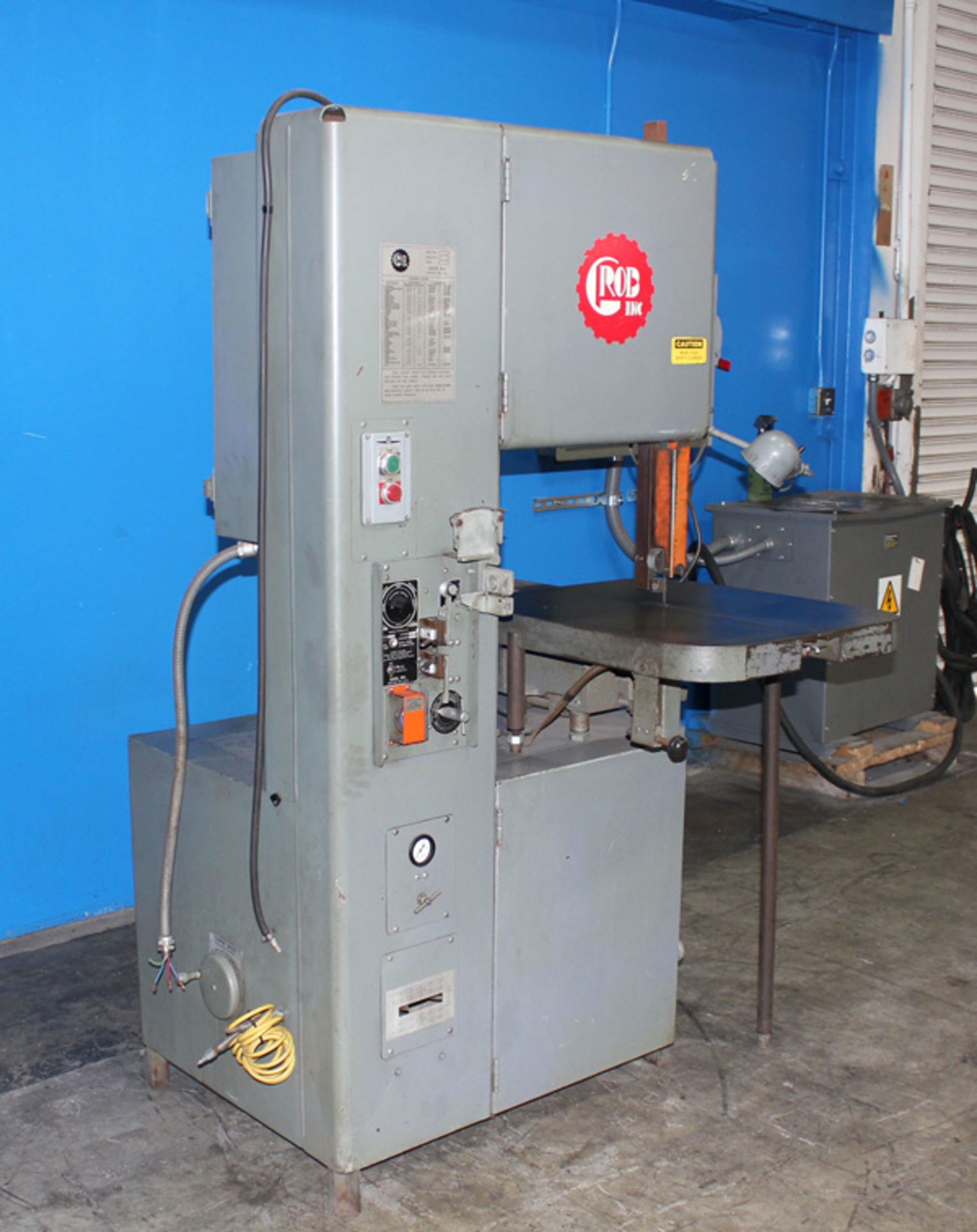 Grob Vertical Bandsaw | 18", Mdl: 4V-18, S/N: 3160 - 4676HP - Image 3 of 18