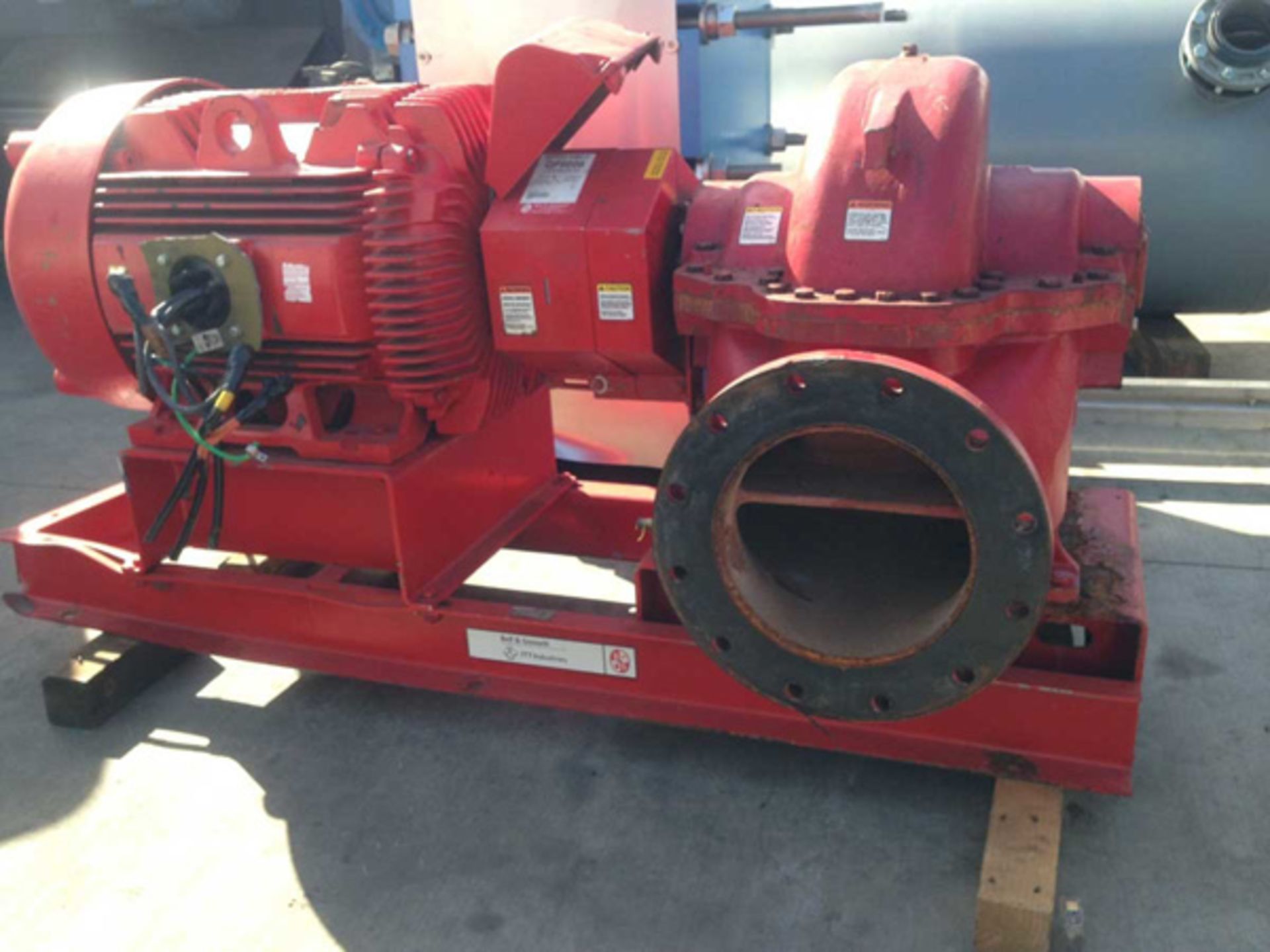 150 HP Bell & Gossett Double End Centrifugal Suction, Mdl: 2100 10x12x12M Series, S/N: QF9006 - - Image 16 of 20