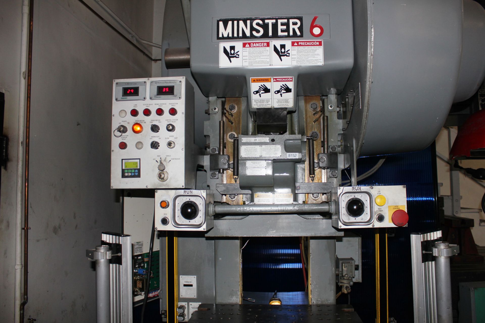 2002 Minster 6SS OBS Variable Speed Punch Press | 60 Ton, Mdl: 6SS, S/N: 30142 - 8152HP - Image 3 of 19