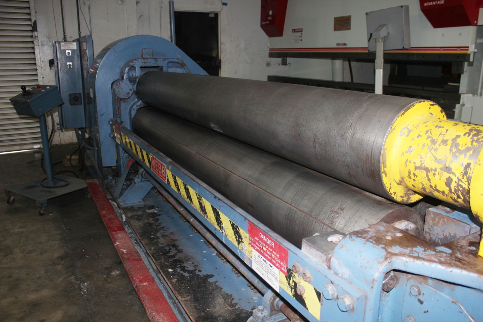 2003 Webb Initial Pinch Power Roll | 1/2" x 8', Mdl: 7L-1108, S/N: RB03-74183 - 7697HP - Image 4 of 15