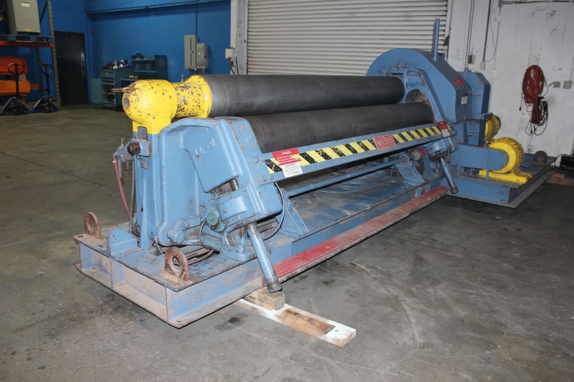 2003 Webb Initial Pinch Power Roll | 1/2" x 8', Mdl: 7L-1108, S/N: RB03-74183 - 7697HP - Image 7 of 15