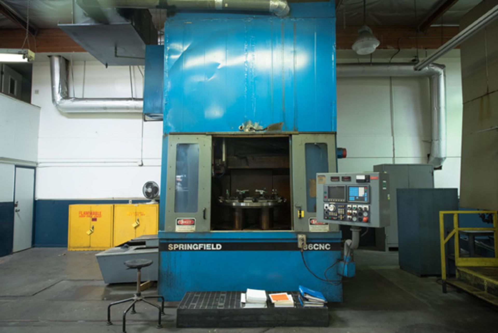 1990 Springfield CNC Fixed Rail Type Vertical Grinder | 36", Mdl: 36CNC, S/N: S-2946090 - 7018HP