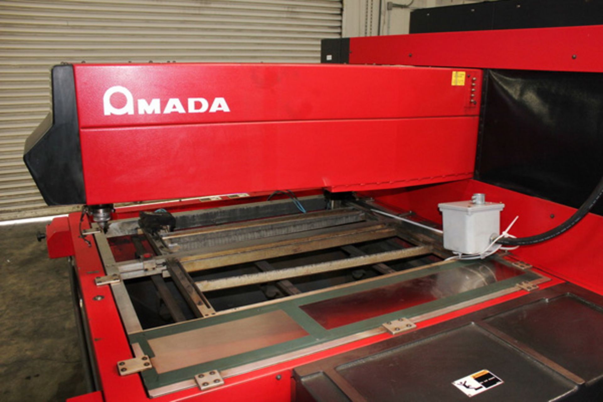 2011 Amada Quattro CNC Laser Cutting Machine 2,000 Watt x 49" x 49" x 3.9", Mdl: Quattro , S/N: - Image 7 of 33