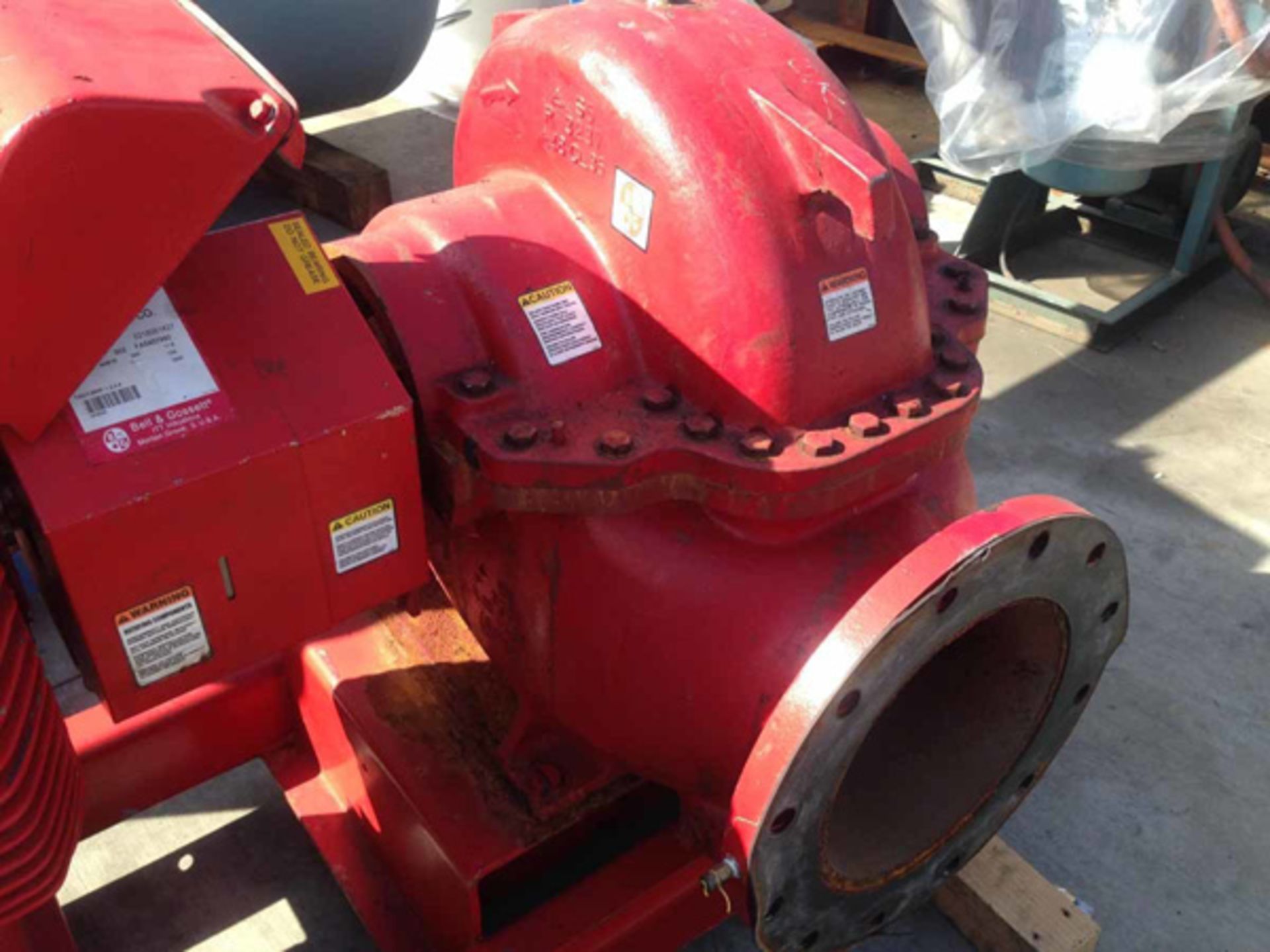 150 HP Bell & Gossett Double End Centrifugal Suction, Mdl: 2100 10x12x12M Series, S/N: QF9006 - - Image 14 of 20