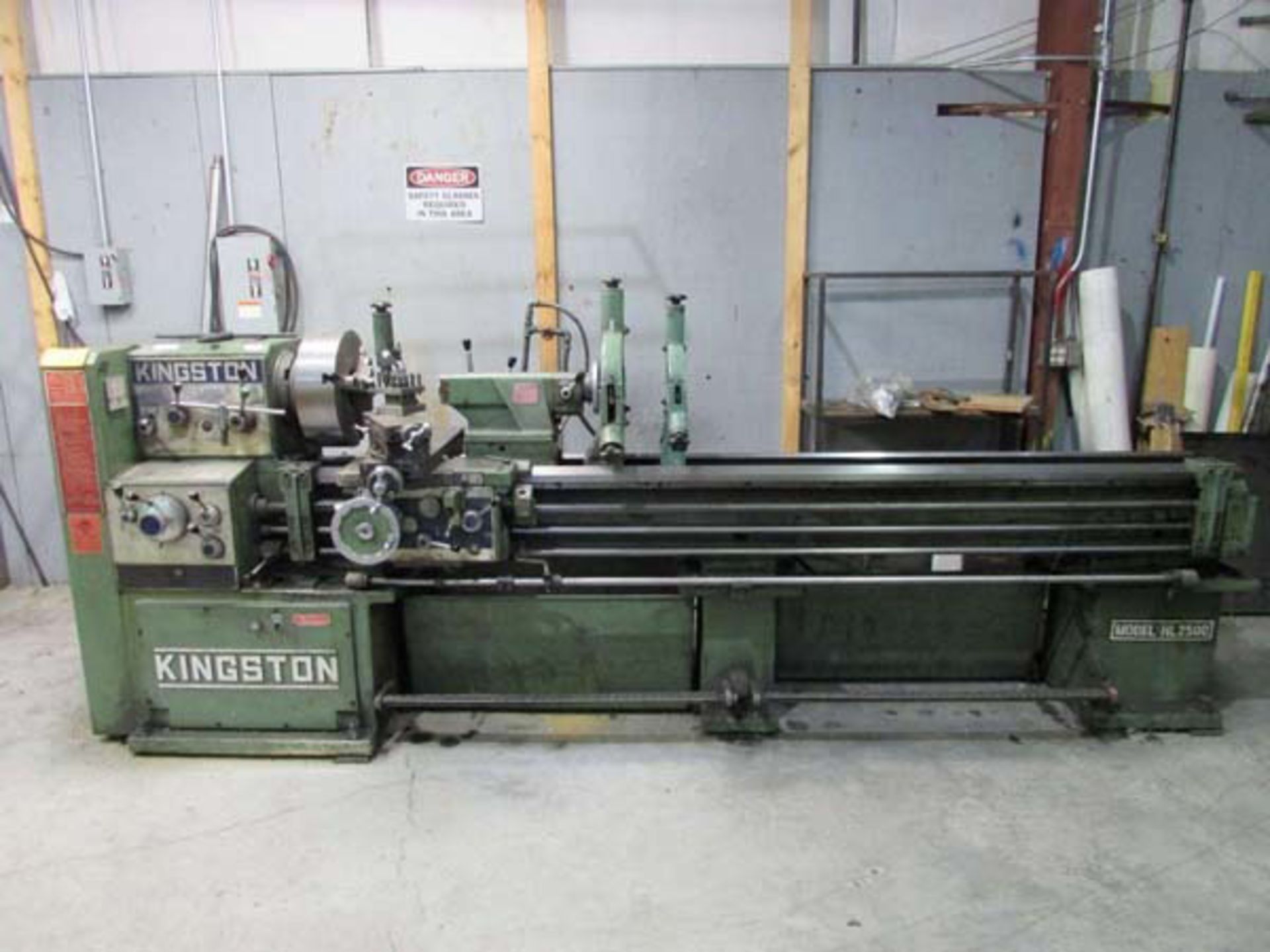 Kingston Engine Lathe | 21" x 102", Mdl: HL2500, S/N: 127805236 - 8726P