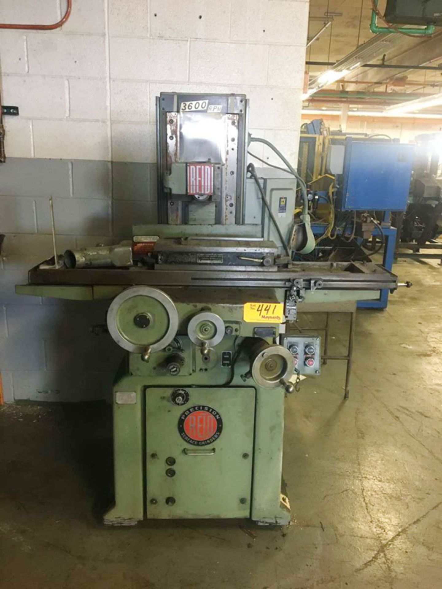 Reid Automatic Surface Grinder | 6" x 18", Mdl: 618HYD, S/N: 18084 - 8381P