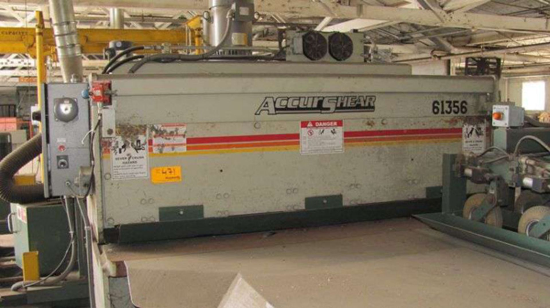 2004 Accurshear Hydraulic Power Shear | 14 Ga. x 6', Mdl: 61356 LAM, S/N: 4739 - 7715XJVP