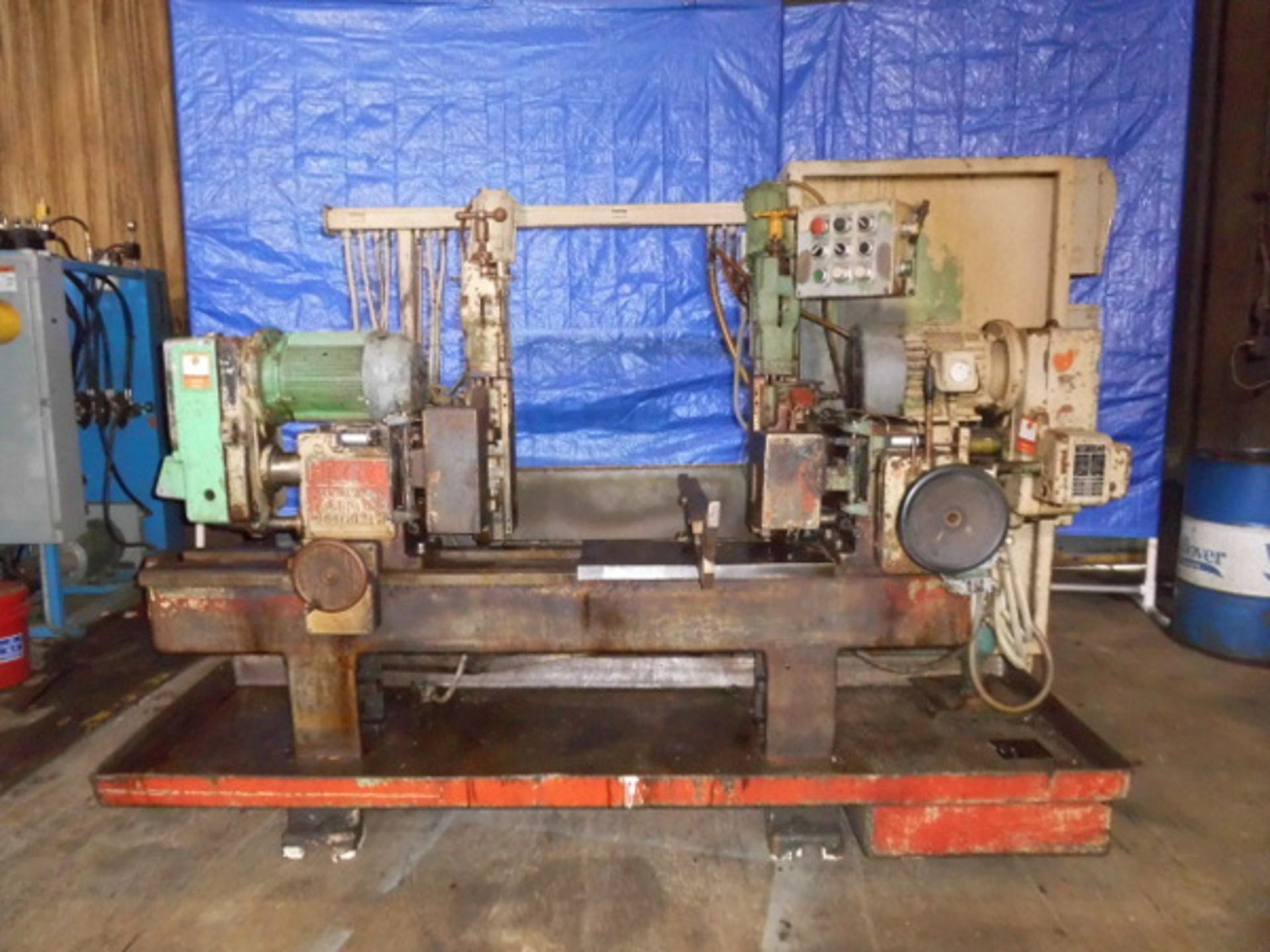 Hey #3 Double End Milling Facing & Centering Machine | 6" x 3"- 47", Mdl: #3, S/N: 2824-585 - 8137P