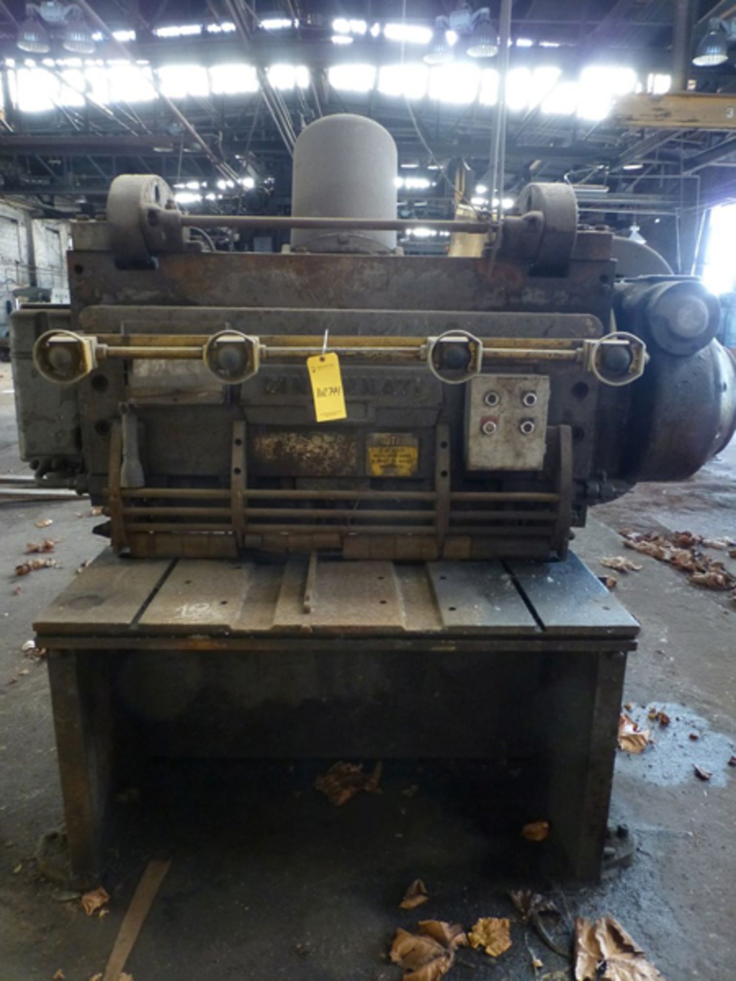 Cincinnati 4' x 1/2" Shear | Model No. 2504; Front-Operated Power Back Gauge; S/N 30660, Located In: