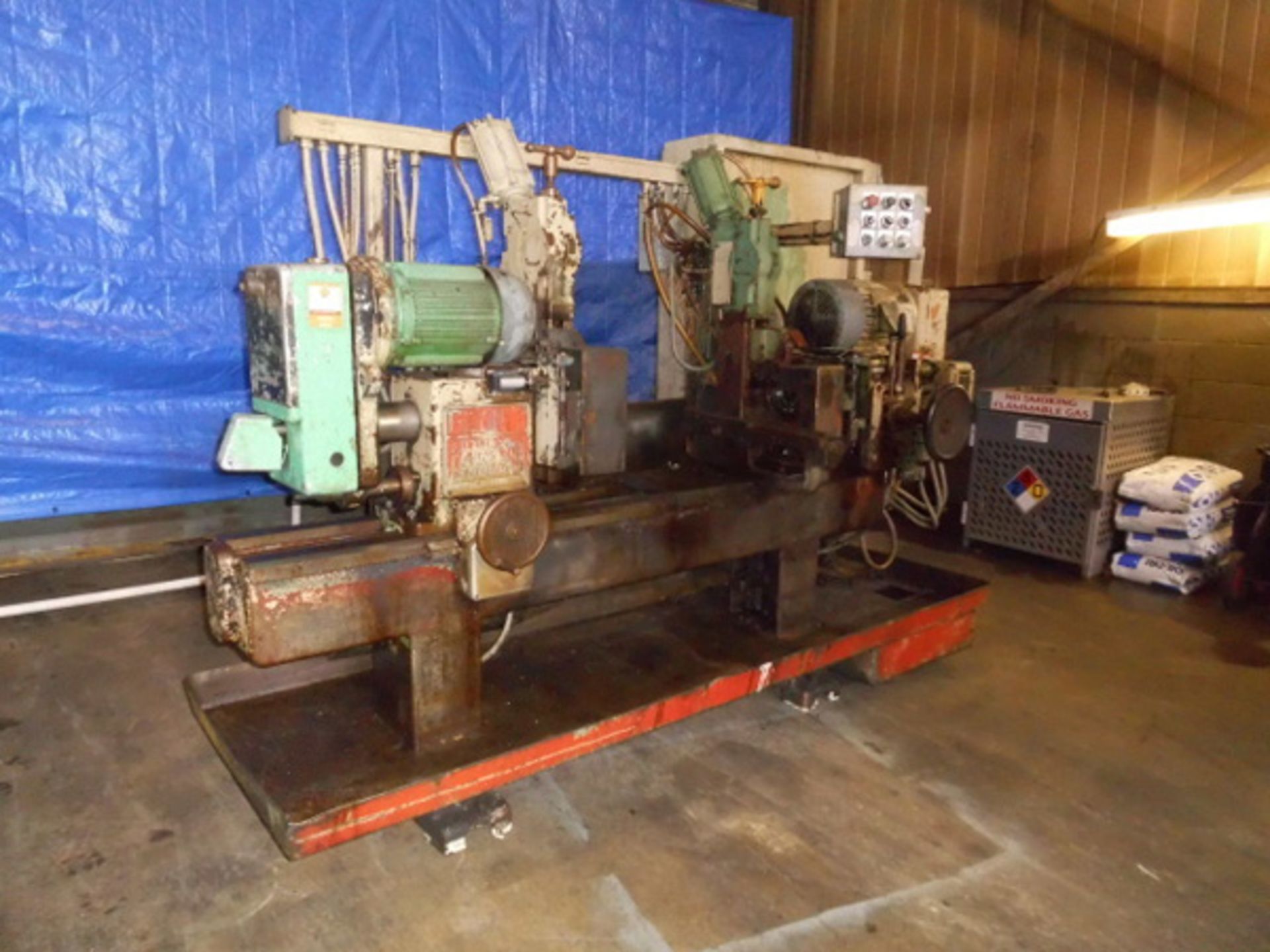 Hey #3 Double End Milling Facing & Centering Machine | 6" x 3"- 47", Mdl: #3, S/N: 2824-585 - 8137P - Image 2 of 5