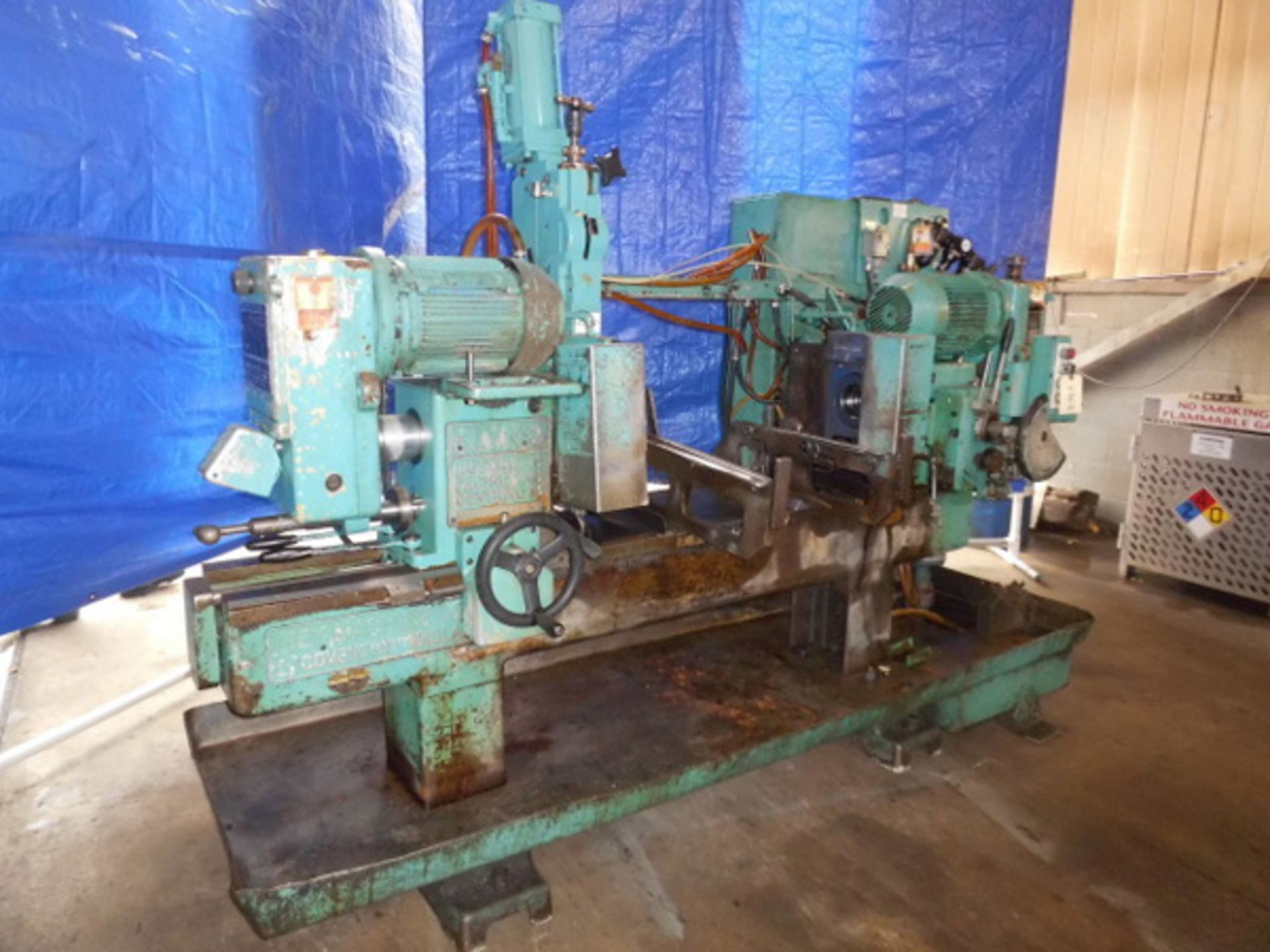 Hey #3 Double End Milling Facing & Centering Machine | 6" x 3"- 47", Mdl: #3, S/N: 2824-646 - 8139P