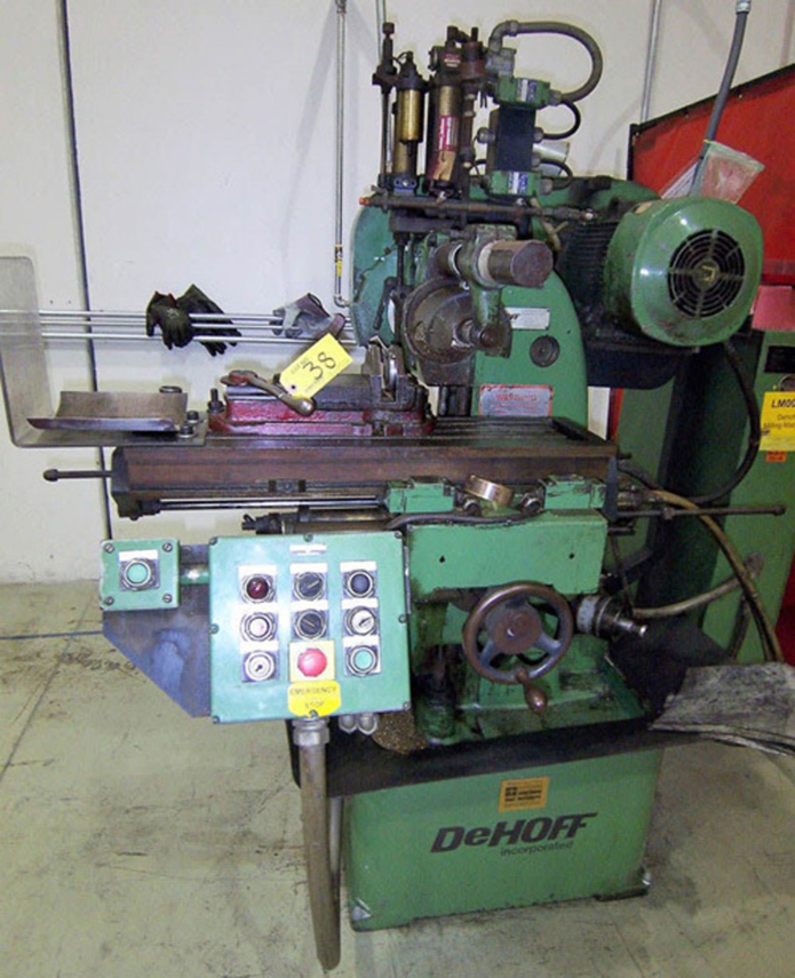 Dehoff Nichols Horizontal Production Mill | 8.5" x 30", Mdl: N/A, S/N: 86018N - 7972P