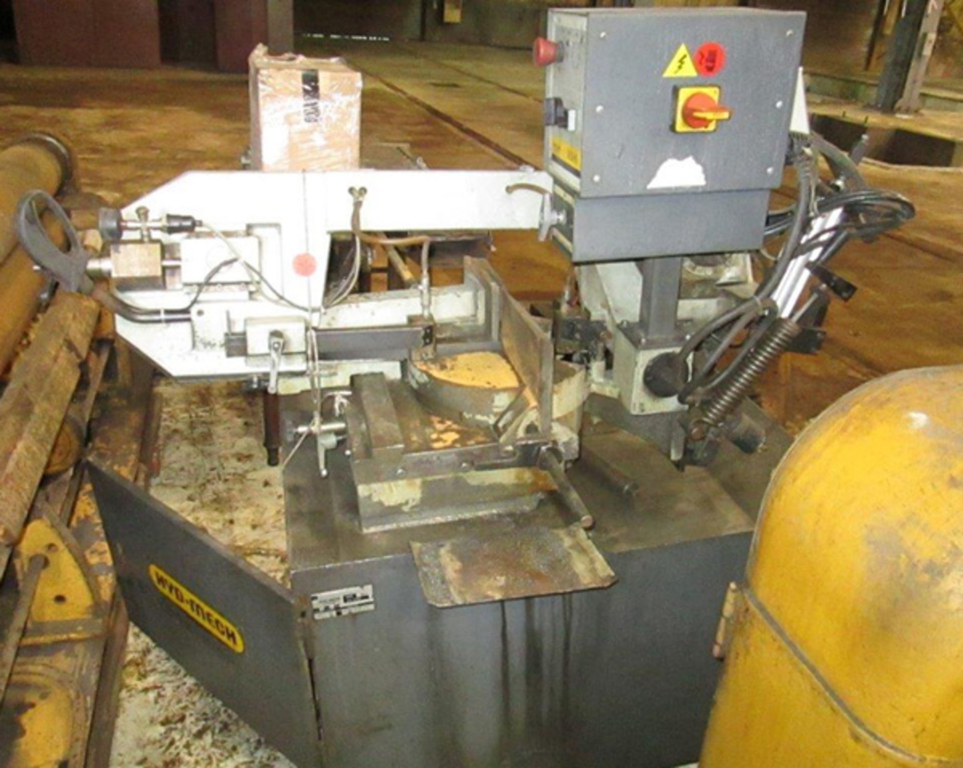 2001 Hyd-Mech Horizontal Bandsaw (Double Miter) | 7.75" x 10.5", Mdl: DM-8, S/N: 10127-B7-02 -