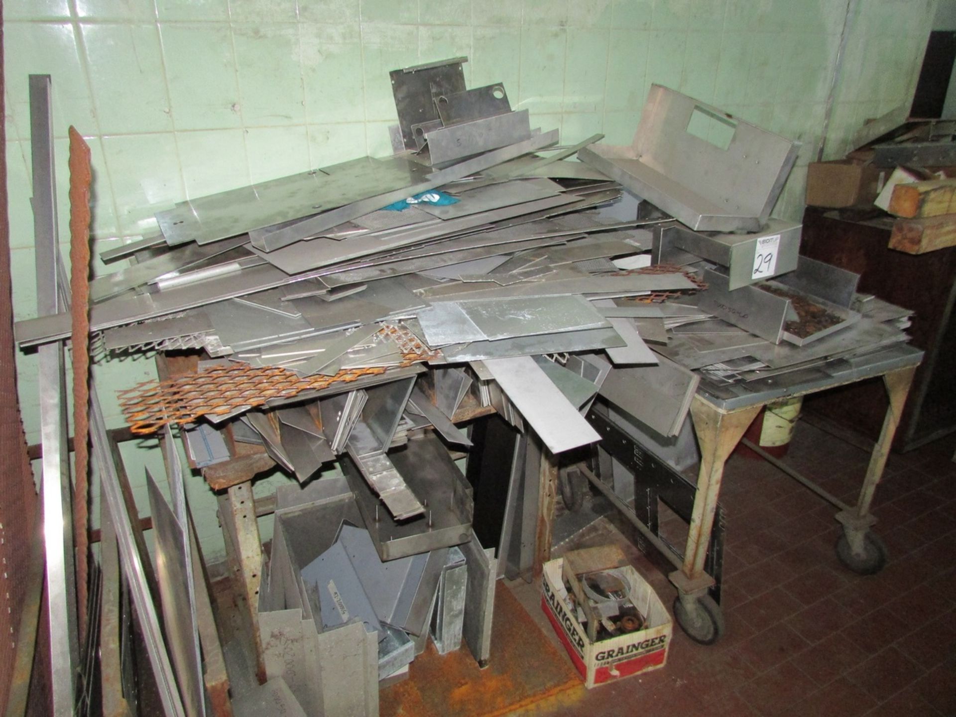 Large Assortment of Steel, Stainless Steel, Galvanized, and Aluminum Plate Stock, Diamond Plate, and - Image 10 of 28