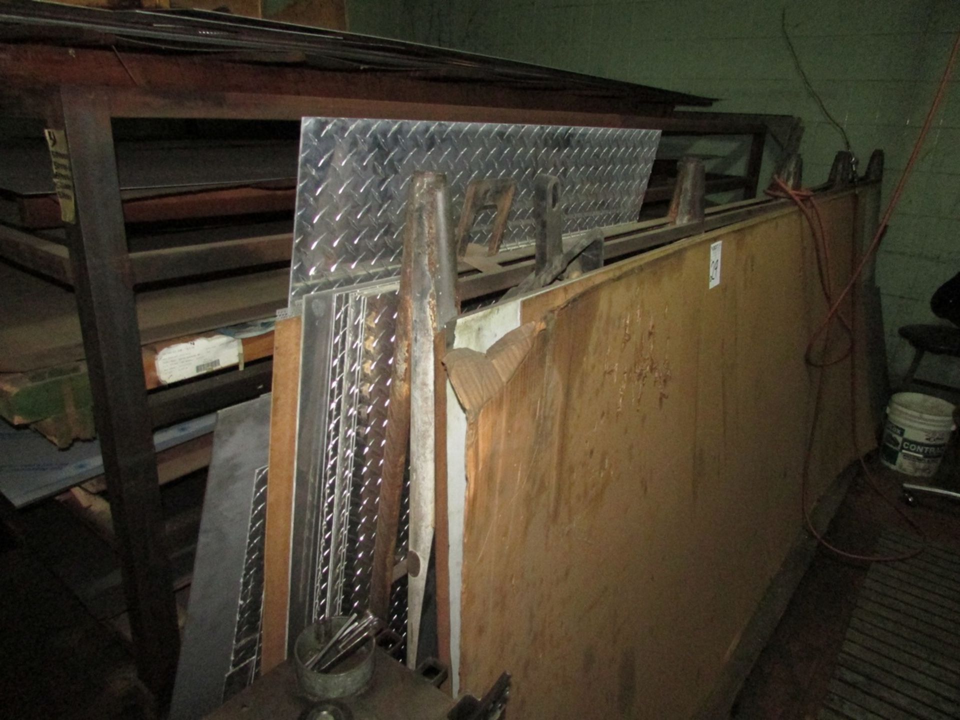 Large Assortment of Steel, Stainless Steel, Galvanized, and Aluminum Plate Stock, Diamond Plate, and - Image 18 of 28