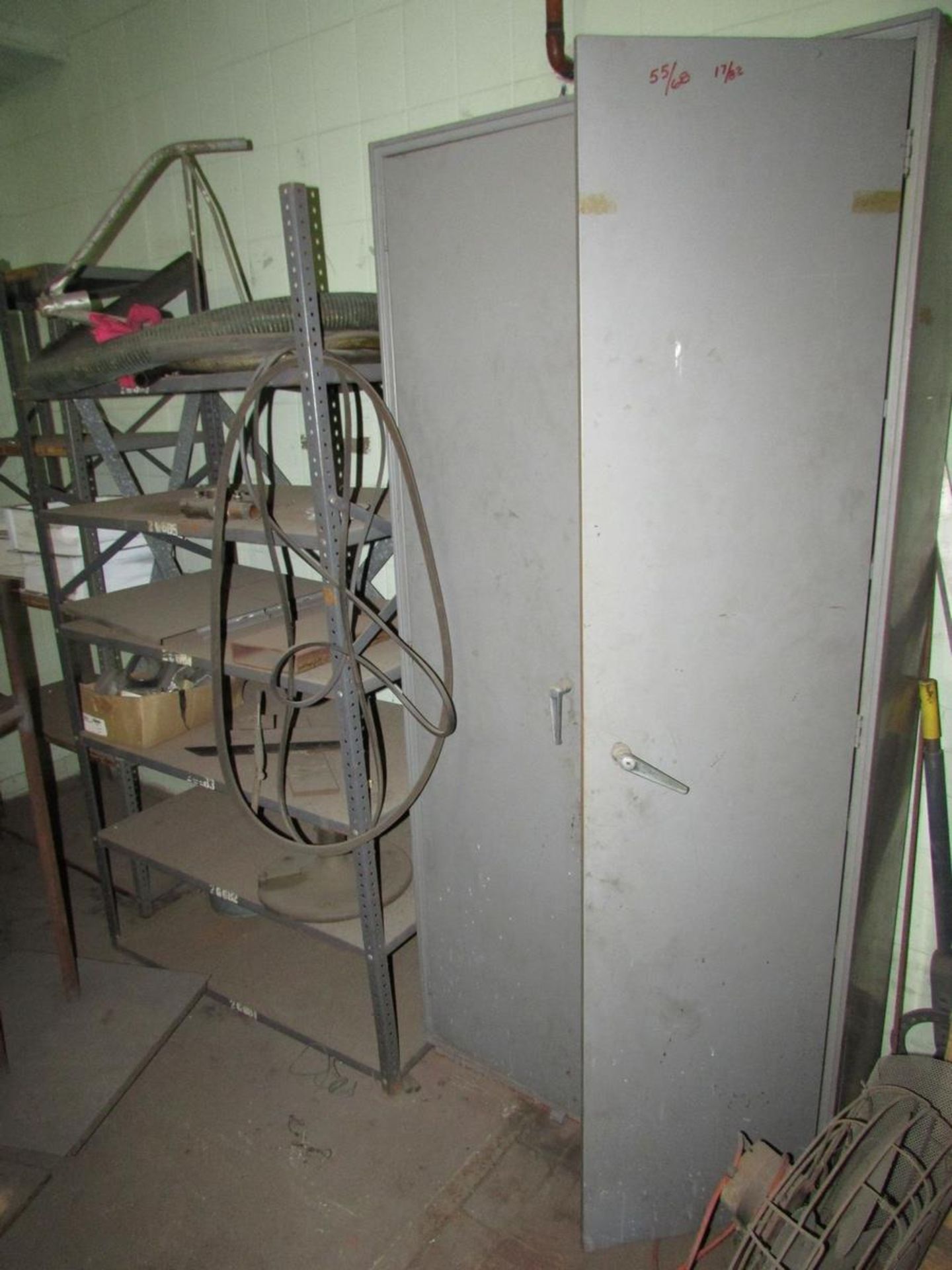 Remaining Contents of Return Cage and Prep Room, To Include Assorted Copper Pipe, PVC Pipe, Lockers, - Image 8 of 15