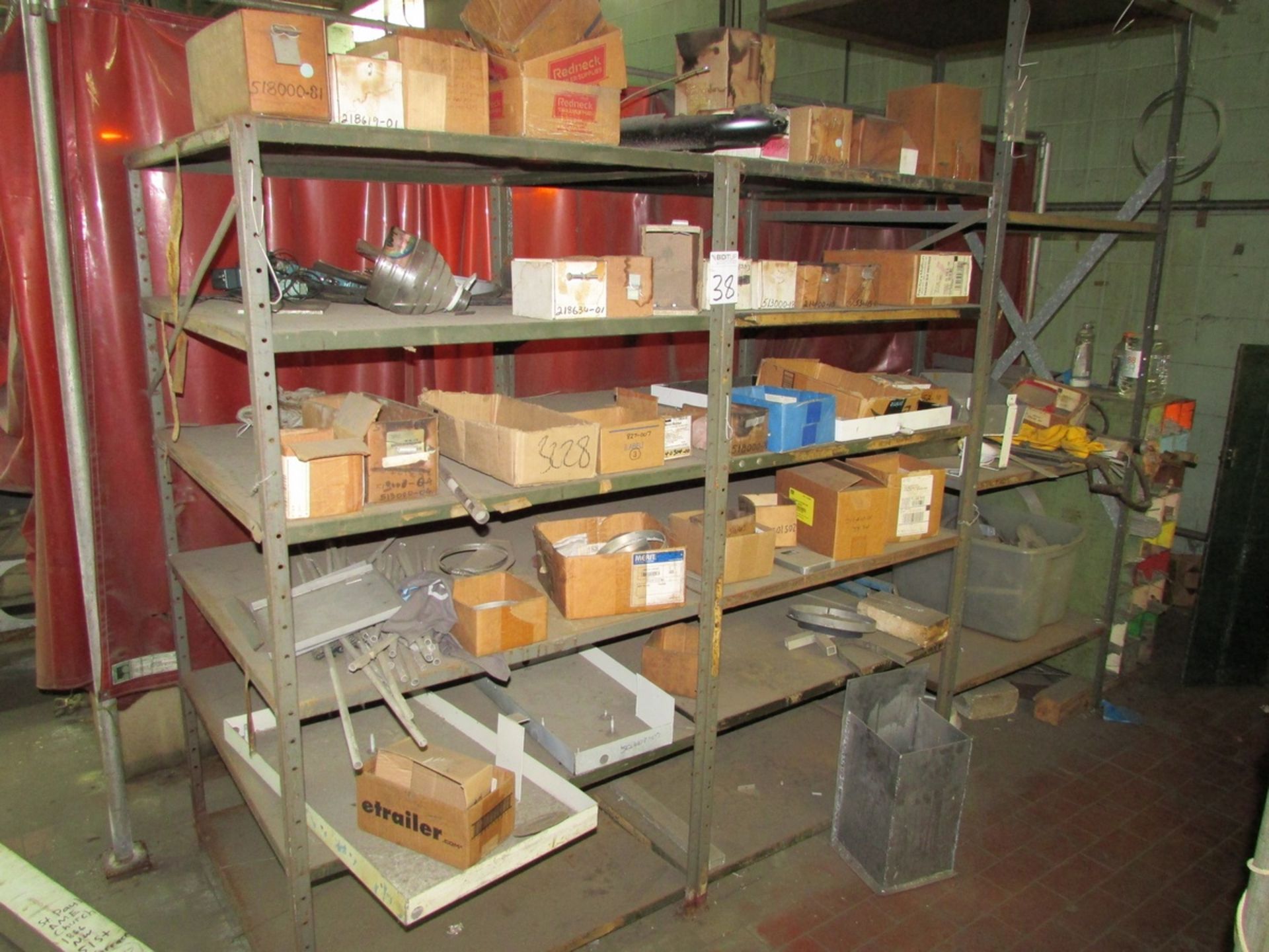 Contents of AC Assembly Area, To Include (7) Double Sided Wood Workstations, (28) Sections of - Image 43 of 107