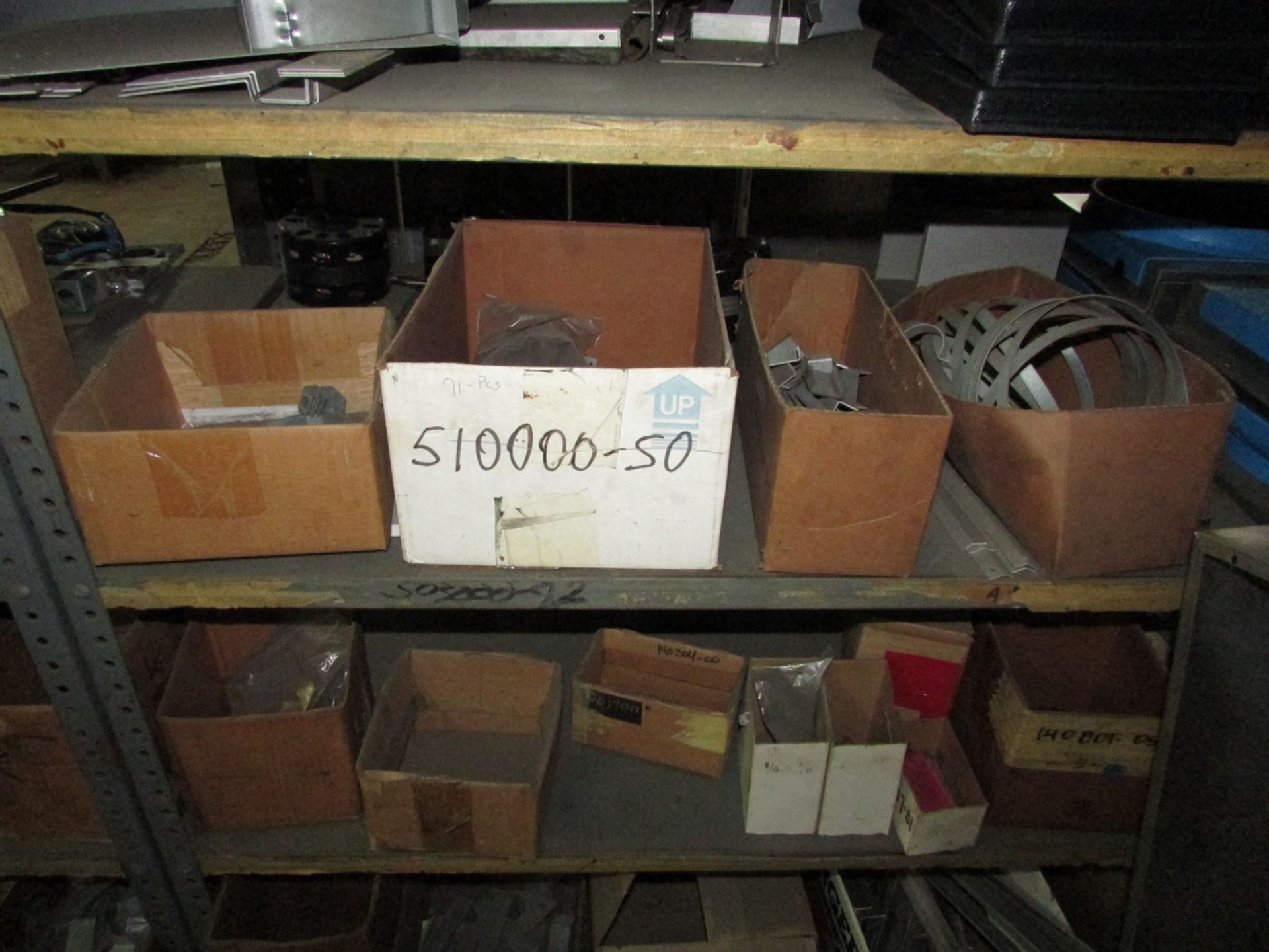 Contents of AC Assembly Area, To Include (7) Double Sided Wood Workstations, (28) Sections of - Image 11 of 107