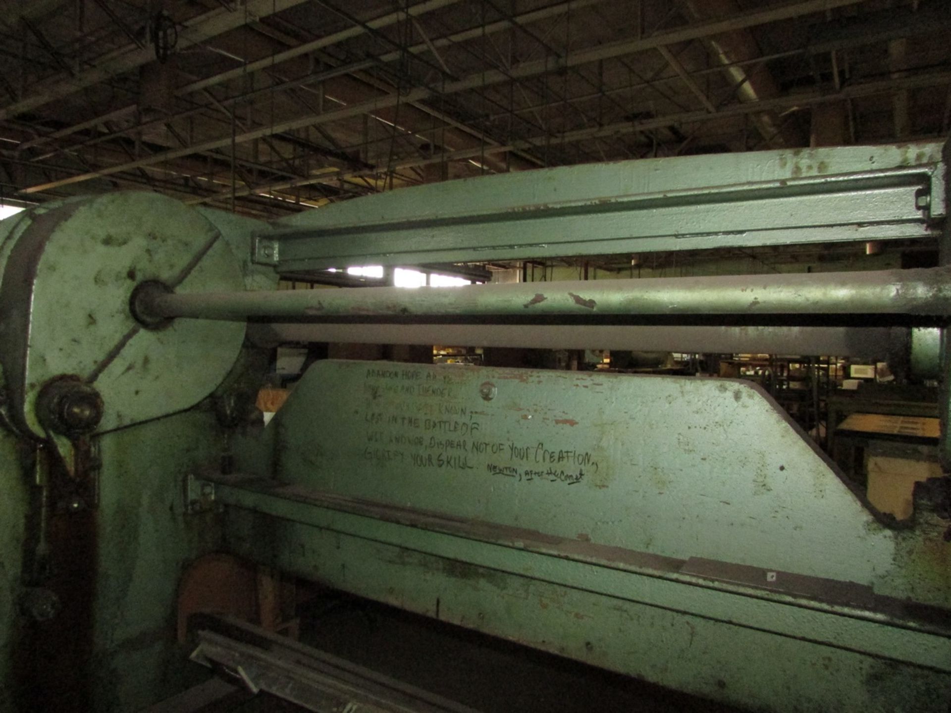 Chicago Dreis & Krump 335 25 Ton Capacity 6' Mechanical Press Brake, 61" Between Housings, 2" - Image 12 of 15