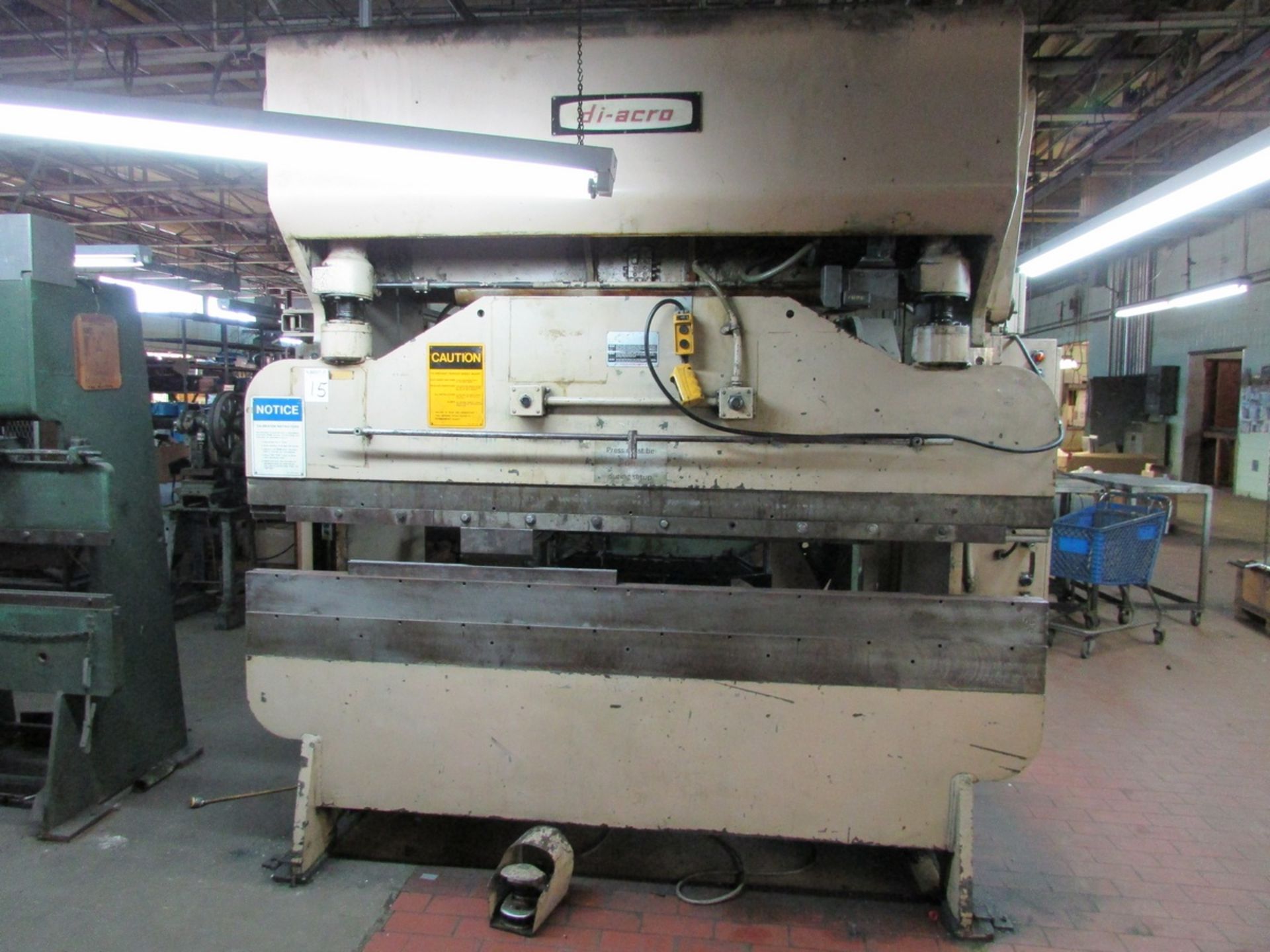 Di-Acro 75-8 75 Ton Capacity 8' Hydraulic Press Brake, 78" Between Housings, 3" Stroke, 4" - Image 2 of 23