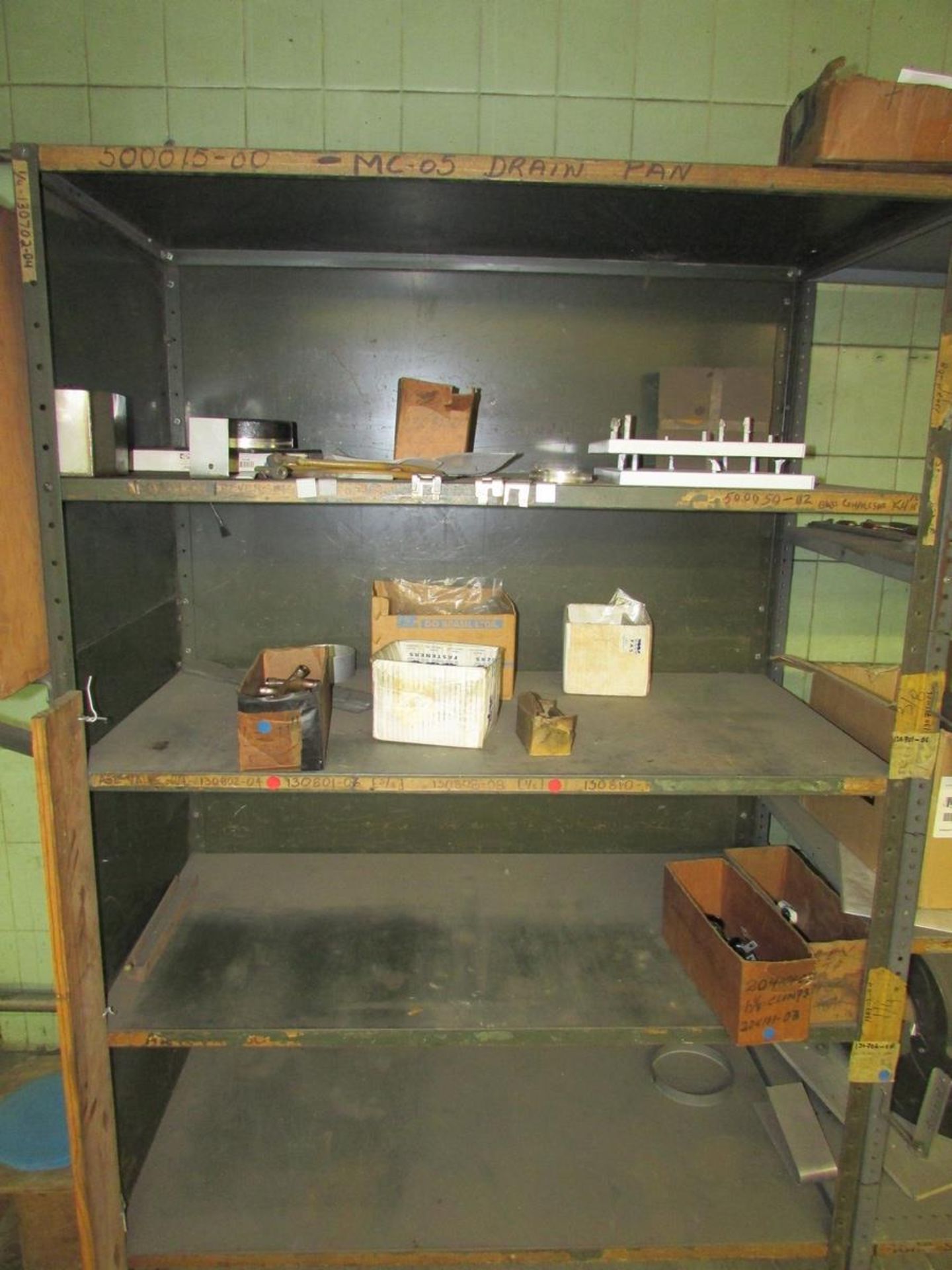 Contents of AC Assembly Area, To Include (7) Double Sided Wood Workstations, (28) Sections of - Image 74 of 107