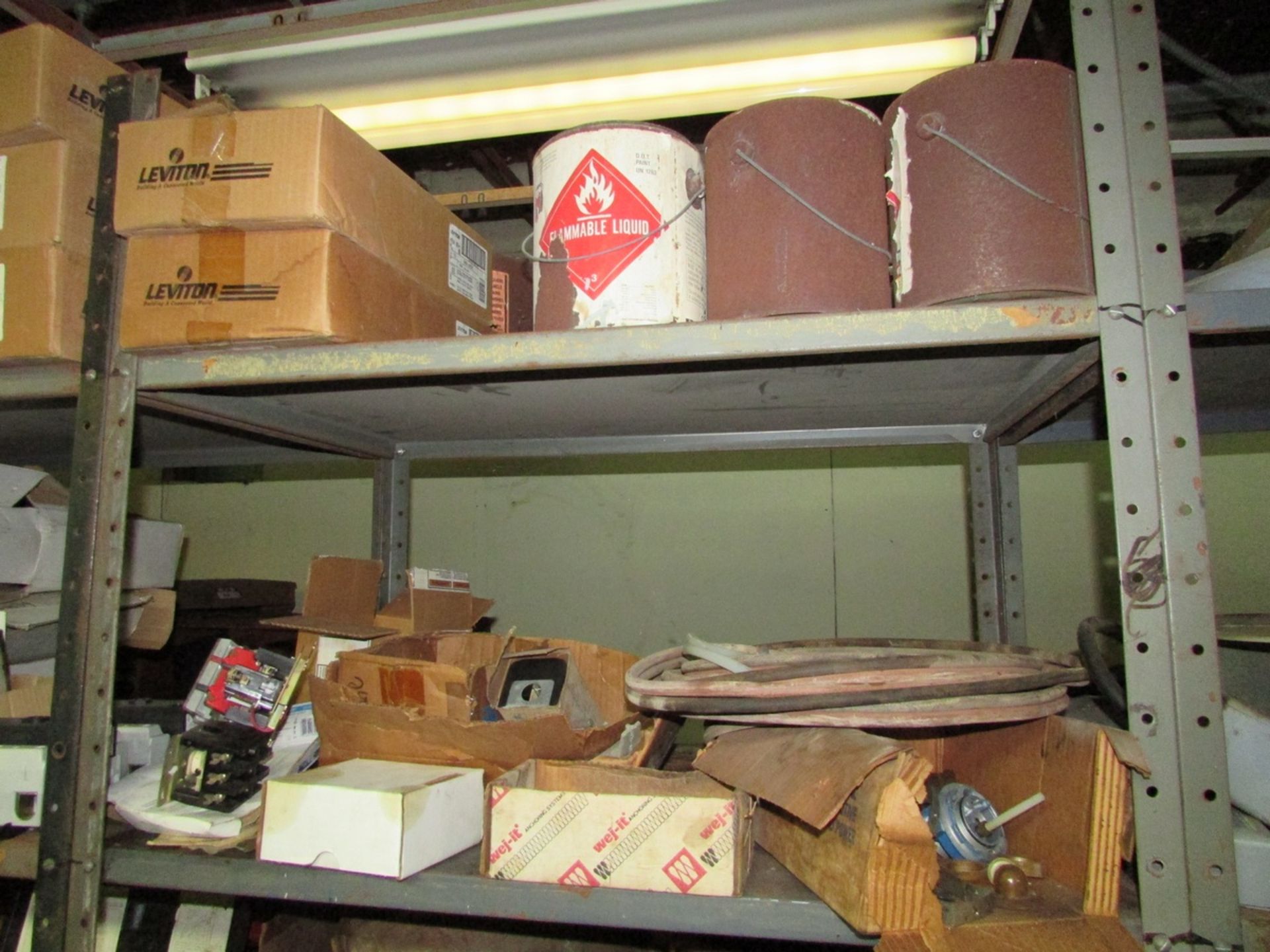 Contents of Tool Room, To Include Adjustable Shelving Units, Assorted Hand Tools, Pipe Wrenches, - Image 25 of 32