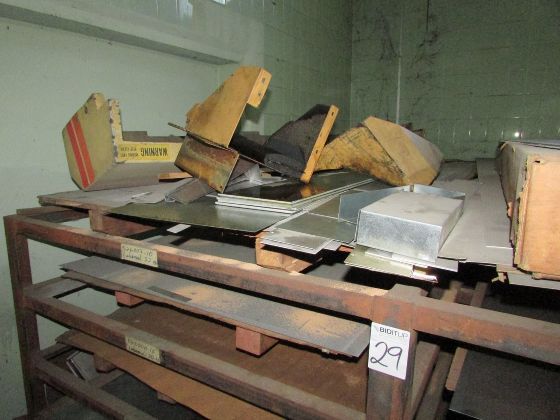 Large Assortment of Steel, Stainless Steel, Galvanized, and Aluminum Plate Stock, Diamond Plate, and - Image 13 of 28