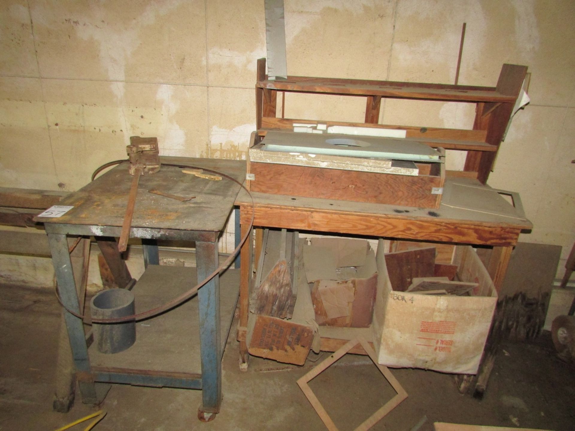 Remaining Contents of Woodshop, To Include 2- Door Cabinets, Adjustable Shelving Units, Wood - Image 5 of 16