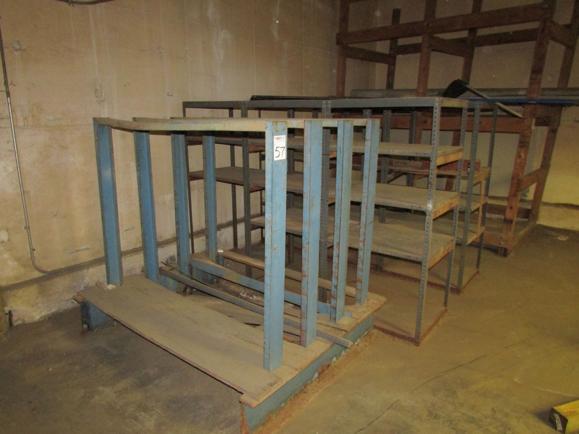 Remaining Contents of Woodshop, To Include 2- Door Cabinets, Adjustable Shelving Units, Wood - Image 11 of 16