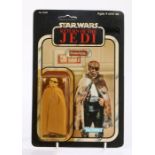 Kenner Star Wars Return of the Jedi figure, Prune Face,79 carded back unpunched