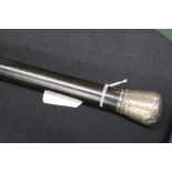 Silver topped walking cane/stick