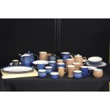 Collection of Denby Imperial Blue and Langley Lucerne dinner and tea wares (qty)