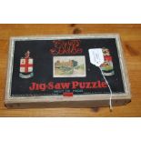 Railway interest, Chad Valley Great Western Railway jigsaw puzzle, Anne Hathaway's Cottage, boxed