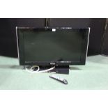 Samsung television, 32" screen