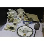 Crested china to include British Empire Exhibition twin handled pot, Ipswich and Hadleigh bears,