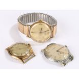 Three gentleman's wristwatches, to include Richard, Timex and Lunesa, (3)