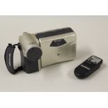 A Sharpe VL-A10 Viewcam Camcorder with accessories