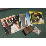 Nine Elvis LPs, to inlcude Moody Blue, recorded at Madison Square Garden, Inspirations etc. (9)