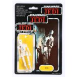 Kenner 8D8, Star Wars, Return of the Jedi, upon a 79 back punched card