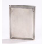 George VI silver cigarette case, Birmingham 1938, maker Goldsmiths & Silversmiths Company Ltd,