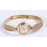 Everite 9 carat gold ladies wristwatch