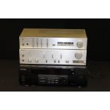 Technics Stereo integrated Amplifier SU-V303, SU-Z15 and a Kenwood receiver KRF-V5030D, UNTESTED