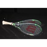 Two Wilson tour slam tennis rackets (2)