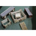 Model toy fort and farmyard (2)