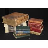 Collection of books, to include History of Art, Alice in Wonderland, various novels, Websters