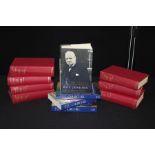 Winston Churchill related books, to include Churchill by Ron Jenkins, a history of the English