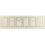 Nelson Rolihlahla Mandela (1918-2013), The Struggle series, six lithographs framed as one, the first