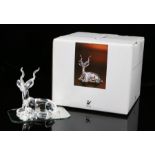 Swarovski Annual Edition "Inspiration Africa" kudu figure, 10.5cm high, housed in a fitted case with