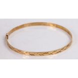 9 carat gold bracelet, 6.2 grams