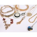 Collection of necklaces, various designs